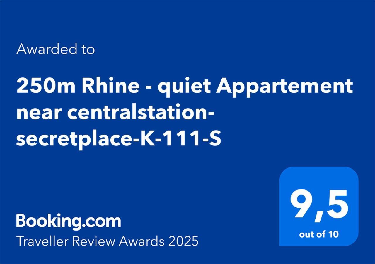 250M Rhine - Quiet Appartement Near Centralstation- Secretplace-K-111-S Koblenc Exteriér fotografie